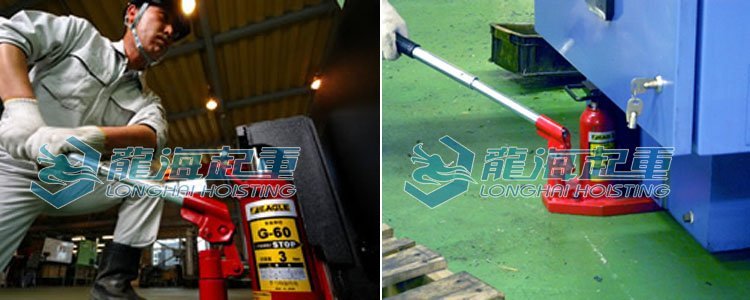 標準爪式千斤頂應用圖