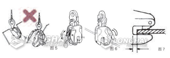 安裝鋼板起重鉗時的確認(rèn)與注意事項